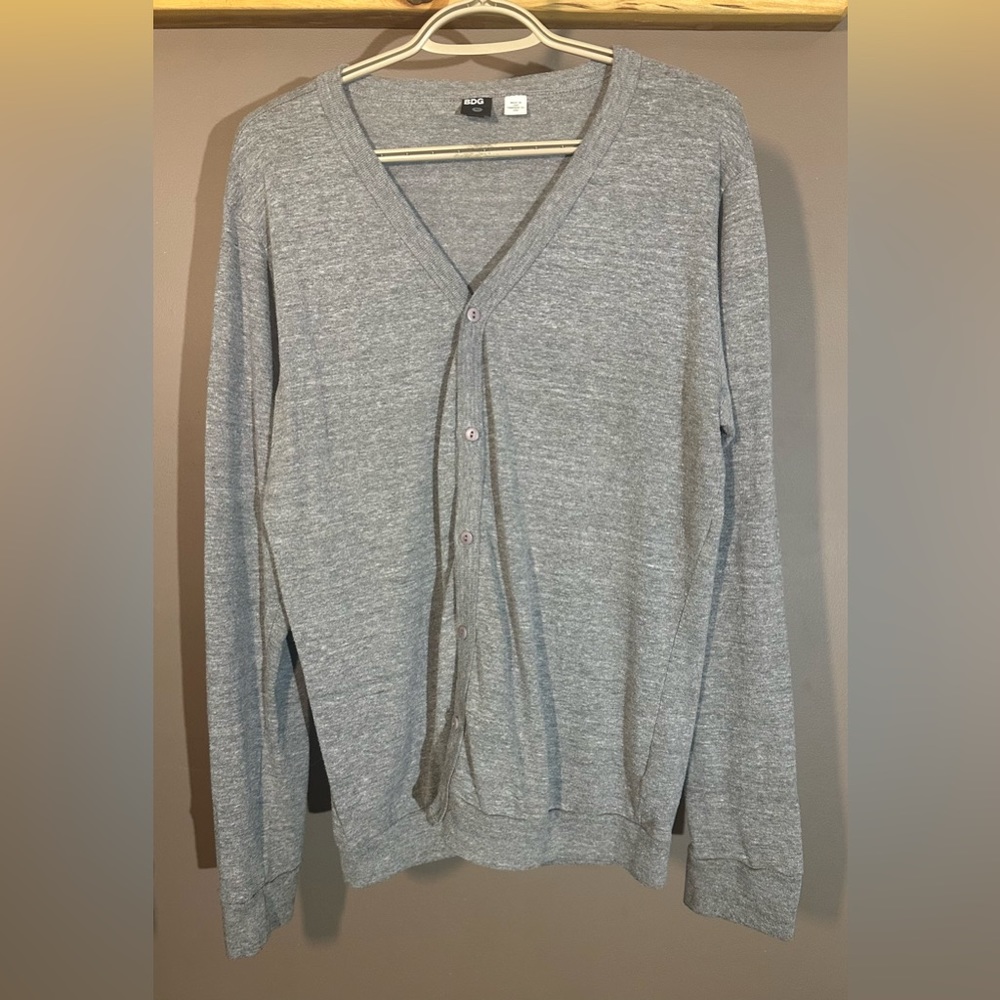 Men’s Large BDG jersey cardigan